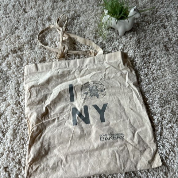 Handbags - I love New York bakery potato sack style recycled fabric bag New York Ci…